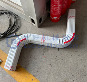 Loại Mới ổ đĩa thủy lực kim loại mạ kẽm Ống mưa làm cho máy downspout cuộn hình thành thiết bị - Product Image 6