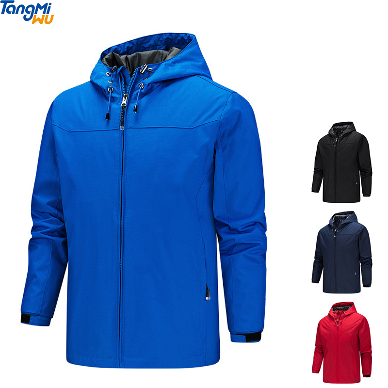 Осенне-зимняя дышащая непромокаемая ветрозащитная куртка без подкладки, легкая уличная куртка на молнии для походов, бега, жесткая куртка