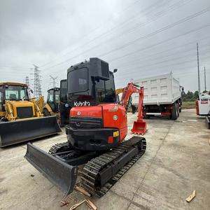 รถขุดมือสอง Kubota U55-5 U55-4 ขายดี รถขุดไฮดรอลิกขนาดเล็ก 5 ตัน รถขุดตีนตะขาบจากญี่ปุ่นแท้ ชั่วโมงการใช้งานต่ำ U55 U35 Kx161 Kx163 K - Product Image 1