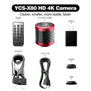 YCS <span class=keywords><strong>4K</strong></span>三眼顕微鏡カメラ CMOS HD-MI 1080P 工業用ビデオデジタル画像取得USBカメラ PCB修理ツール用 - Product Image 6