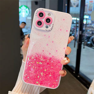 Étui de téléphone portable brillant avec paillettes, étui en colle pour <span class=keywords><strong>Honor</strong></span> X5c X9d X7d X70 400 Smart 400 Lite, <span class=keywords><strong>protection</strong></span> de l'appareil photo - Product Image 2