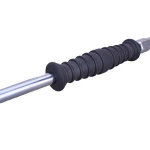 6 "رأس زاوية طويلة قدم مزدوجة مطلية بالكروم شوكة الهواء 1/4" Npt لا يثبت الانحناء إطار نفخ الهواء أداة إصلاح الإطارات - Product Image 2