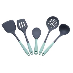<b>Silicone</b> Cooking Utensil Set 3 Pieces Heat Resistant Non Stick Kitchen <b>Tools</b> For Food Grade Use - Product Image 2
