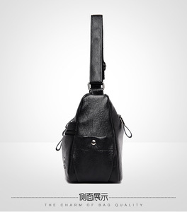 Women <b>Soft</b> <b>Leather</b> Luxury Handbag Messenger Fashion Shoulder Crossbody <b>Bag</b> Ladies Designer Classic Purse Handbag - Product Image 4