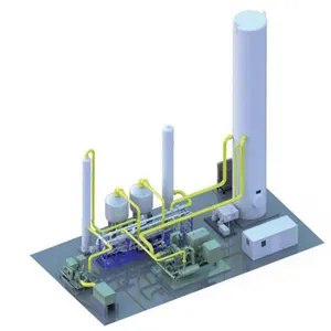 2023 nuovo design professionale PSA O2 pianta 3-200Nm3/h generatore di ossigeno per l'industria rende impianto di separazione dell'aria di ossigeno liquido