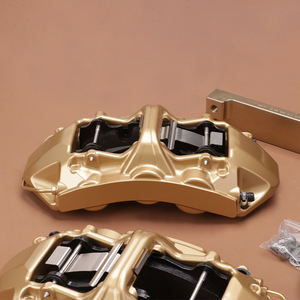 Sistema de freno automático Kit de freno grande GT6 Pinzas con rotores de disco de pastillas de freno 355 362 380 405mm para Mercedes Benz <span class=keywords><strong>BMW</strong></span> Audi Jaguar Ford - Product Image 3