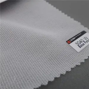 100 Polyester Double Dot Woven Dünne schmelz bare Einlagen