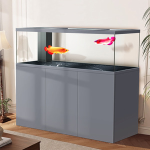 Acuario con Bombas de Agua de 100 Galones, Pecera de Vidrio Ultra Blanco para Peces Dragón, Filtro Integrado y Controlador Inteligente - Product Image 1