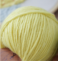 Combed 3mm Crochet Cone Yarn for Hand Knitting DIY Crafts Sweaters Baby Soft Fine 100% Acrylic Yarn