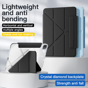 Modelli completi per <span class=keywords><strong>Apple</strong></span> <span class=keywords><strong>iPad</strong></span> <span class=keywords><strong>Air</strong></span> 11 <span class=keywords><strong>custodia</strong></span> <span class=keywords><strong>custodia</strong></span> in pelle PU trasparente smerigliato Tablet <span class=keywords><strong>custodia</strong></span> per <span class=keywords><strong>iPad</strong></span> Pro5 11(M4) fabbricazione 2024 - Product Image 2