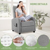 Meistverkauftes Elektrisches Relaxsofa 160 Grad Entspannungs- und Schlafsofa Modernes Wohnzimmersofa mit Massage Komfortables Ergonomisches Sofa