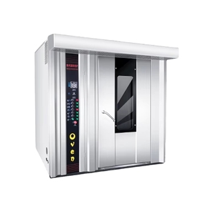 Four à gaz commercial 16 plateaux pour boulangerie, four industriel pour usage en restaurant, pour la cuisson du <span class=keywords><strong>pain</strong></span>, des gâteaux et des pizzas - Product Image 1