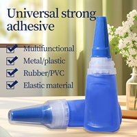 Pegamento Instantáneo Flexible 401 de Baja Adhesión, 20g, Pegamento Universal Fuerte para Manicura y Plástico, Venta al Por Mayor