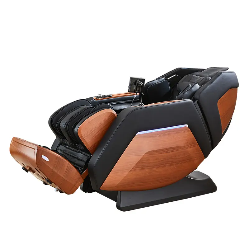 Profesyonel masaj en sıfır yerçekimi insan dokunmatik streç 4D SL parça masaj koltuğu vücut masajı