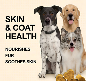 Probiotiques OEM Allergy&Immune pour chiens, santé de la peau et du pelage, comprimés à mâcher quotidiens pour la digestion intestinale, complément alimentaire naturel pour animaux de compagnie - Product Image 4