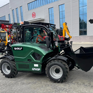 Telehandler MINI 1240P 1500kg พร้อมถัง/ส้อม/แพลตฟอร์มการทำงาน - Product Image 1