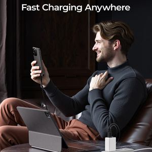 <span class=keywords><strong>Cargador</strong></span> USB-C Kabbol <span class=keywords><strong>de</strong></span> 65W, <span class=keywords><strong>Cargador</strong></span> Rápido <span class=keywords><strong>de</strong></span> Pared con 3 Puertos Tipo C y QC3.0 para <span class=keywords><strong>Mac</strong></span> Book Pro/<span class=keywords><strong>Air</strong></span> y Teléfonos Móviles - Product Image 2