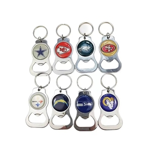 Gantungan Kunci NFL Logo Kustom Pembuka Botol Obeng Anggur Gantungan Kunci Hadiah Promosi Kreatif - Product Image 2