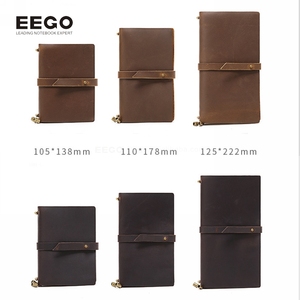 Leder Handwerk Ungefüttertes Papier Seiten Tagebuch Vintage <span class=keywords><strong>Blank</strong></span> Paper Tagebuch Leder Journal Notizbuch - Product Image 3