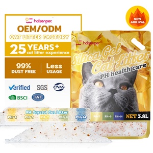 Arena para Gatos de Gel de Sílice para el Cuidado de la Salud, Venta al por Mayor de Fábrica OEM ODM - Product Image 1