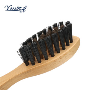 Yinste Solid Wood <b>Shoe</b> <b>Brush</b> Nylon Bristles For Cleaning And Nursing - Product Image 3