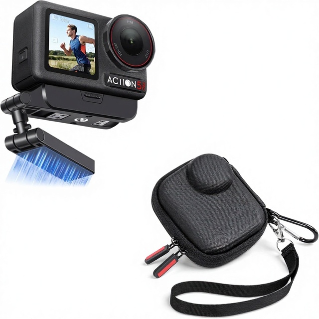 STARTRC Magnetic Adapter Mount Mini Osmo Nano Case Protection Portable Travel Storage Bag Anti Shock Compact Nano Accessories