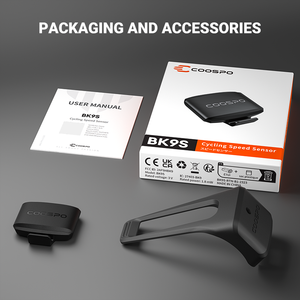 Sensor de Velocidad para Bicicleta COOSPO BK9S, BLE5.0 ANT, IP67 Impermeable, Compatible con Rouvy/Peloton/Wahoo/Computadoras de Bicicleta, Registra la Velocidad - Product Image 4
