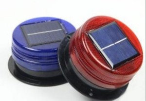 Roadway Safety Solar Amber Flashing Lamp <b>Strobe</b> Emergency LED <b>Light</b> with Magnetic Base for Car Traffic - Product Image 6