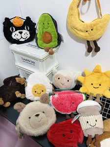 Nueva Colección 2026, 7 Estilos, Bolso Bandolera Estilo Jellycat, Bolso de Hombro de Peluche para Niñas, Regalo, Venta al Por Mayor - Product Image 2