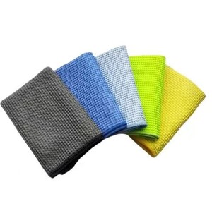 Venta al por Mayor de Toallas. Toallas tipo waffle para el cuidado del automóvil, limpieza de ventanas y secado en la cocina del hogar. - Product Image 1