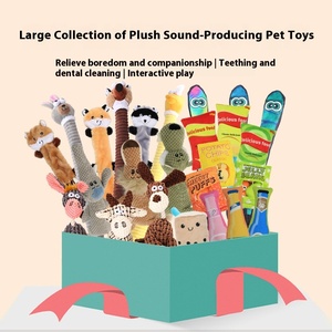 Tough Squeaky Peluche Dog Toys-Jouets à mâcher résistants aux morsures pour chiens - Product Image 5