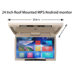 شاشة لمس IPS 2 + 32G Android12 بوصة متعددة الوسائط شاشة سقف السيارة شاشة LCD LED سقف شاشة تلفزيون Android Play WIFI BT USB - Product Image 2