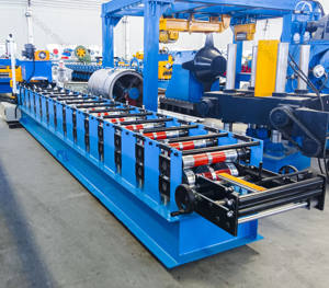 XN 금속 지붕 타일 리지 캡 색상 코팅 타일 롤 이전 성형 프레스 만들기 기계 - Product Image 4