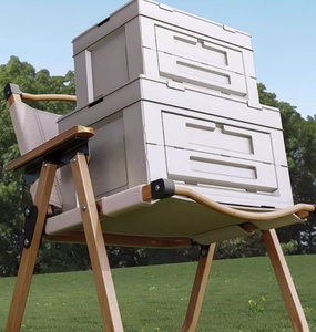 Chaise pliante moderne portable ultra-légère pour le camping, le pique-nique, la pêche et la plage, avec tissu Oxford 600D et structure en fer - Product Image 2