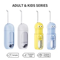 Hydropulseur Portable Sans Fil Étanche IPX7 de Marque Factory, Logo Personnalisé, Emballage, Mini Irrigateur Buccal