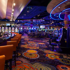 Allée de salle de bal d'hôtel, studio d'enregistrement d'arcade, cinéma, bar, casino, salon de beauté, tapis imprimé antidérapant - Product Image 2