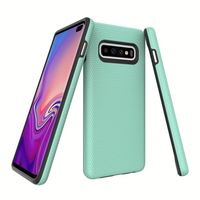 Étui magnétique antichoc en TPU+PC avec protection d'objectif pour S10/S10e/S10 Plus - Design professionnel 2-en-1 résistant aux chutes
