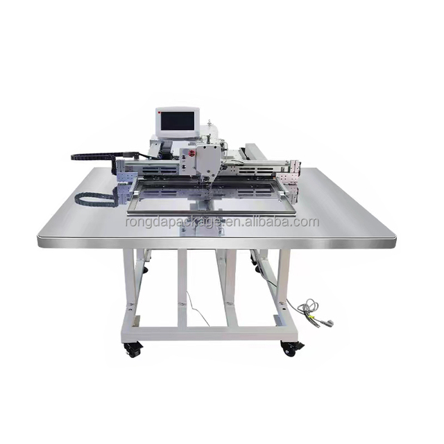 Industrial RONGDA Single Head Motor Sewing Machine Programmable Automation 2500 RPM 15mm Thickness for Leather Notebook Cover
