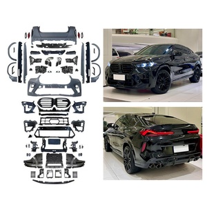 Kit de Carrocería F96 2023-2024 para BMW X6 G06, Modificación y Mejora de Automóviles, Parachoques Delantero y Trasero, Faldones Laterales, Capó, Faros Delanteros - Product Image 1