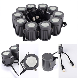 Projecteur extérieur IP65 en aluminium avec fixation par pince pour éclairage d'ambiance des zones de bars et des piliers architecturaux - Product Image 5