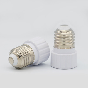 Support de lampe en céramique <span class=keywords><strong>GU10</strong></span> blanc avec câble Accessoires d'éclairage Ampoule halogène Prise de lumière LED - Product Image 3