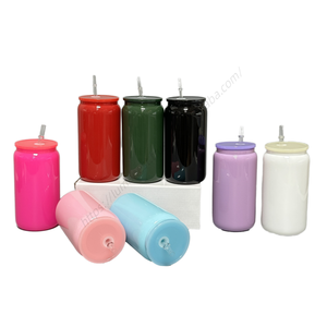 Vasos de Plástico Transparentes Simples al por Mayor, Vasos de PC Bonitos y Fluorescentes de Neón para Niños, Vasos de Colores para Cerveza - Product Image 5