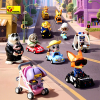 100% Authentique Miniso Zootopia DoDo Trip Blind Box Jouets Adorables Figurines de Collection Décoration en Vinyle avec 10 Pièces