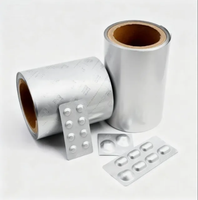 Machine à blisters haute vitesse, film pour capsules, aluminium pharmaceutique en rouleau pour ligne d'emballage automatique