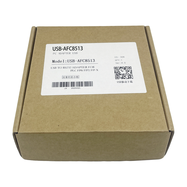 USB-AFC8513 PLC Programming Cable for FP0/FP2/FP-X High-Speed Download Stranded Conductor LSZH Insulation LED Indicator