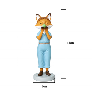 Produttore di Artigianato in Resina Personalizzato Statuette Regalo in Resina Figura Anime Statua Animale Statuetta Personalizzata Decorazione <span class=keywords><strong>Casa</strong></span> Gnomo <span class=keywords><strong>da</strong></span> Giardino - Product Image 4