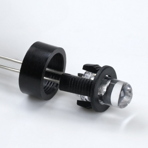 Factory Price LED Long and Short Buckle Lamp Holder <strong>Plastic</strong> Lighting Emitting Diode Bulb Holder Free <strong>Sample</strong> Led Holder - Product Image 6