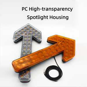 Luces Estroboscópicas de Advertencia de Emergencia para Automóviles LED, Luz de Señalización de Tráfico Solar - Product Image 4