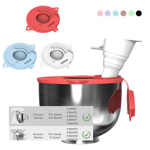Producto en Tendencia 2026: Cubierta Antiderrames para Batidora <span class=keywords><strong>KitchenAid</strong></span> de 4.5-5QT, Protector de Silicona Antipolvo para Batidora <span class=keywords><strong>KitchenAid</strong></span> - Product Image 4