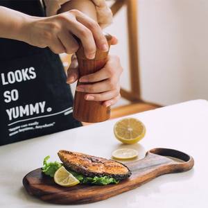 Planche à découper en bois moderne <span class=keywords><strong>de</strong></span> haute qualité, naturelle et unique, en <span class=keywords><strong>noyer</strong></span> noir, pour boulangerie et cuisine - Product Image 3